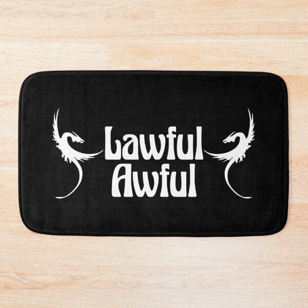 Item preview, Lawful Awful Alignment Funny Tabletop RPG Vintage Retro designed and sold by WPahat.