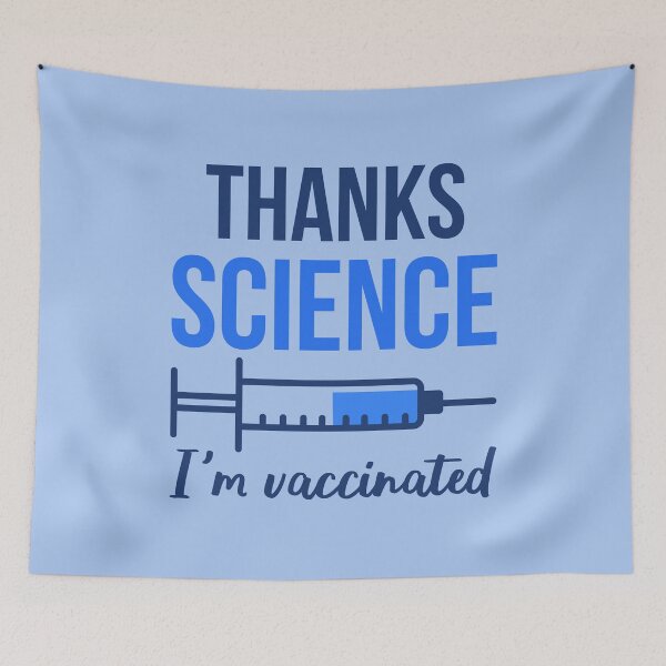 Item preview, Thanks Science I'm Vaccinated I designed and sold by Lemon Pepper.