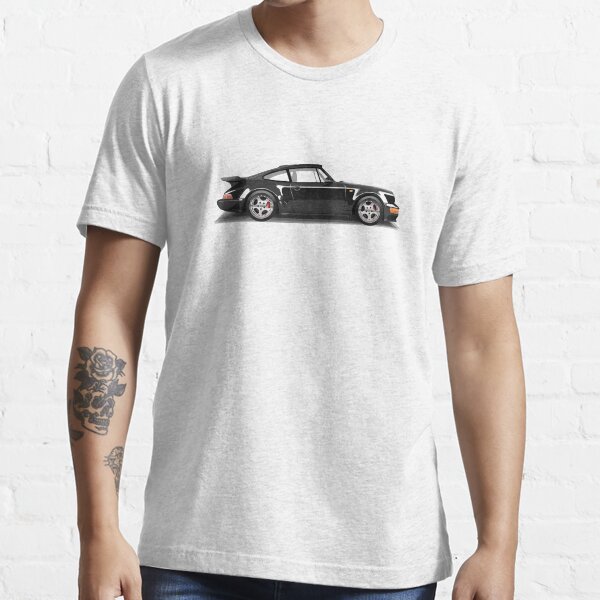 Porsche 911 Turbo (965) (black) Essential T-Shirt