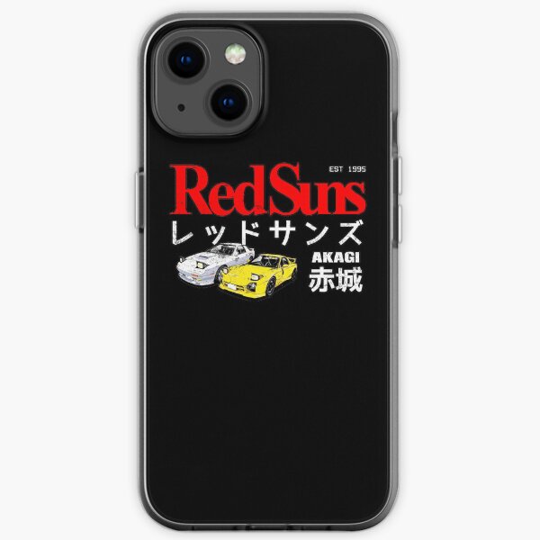Initial D - Akagi RedSuns iPhone Soft Case