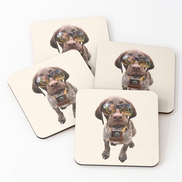 Item preview, Dog Stickers: Dog wearing shades designed and sold by Memiefy.