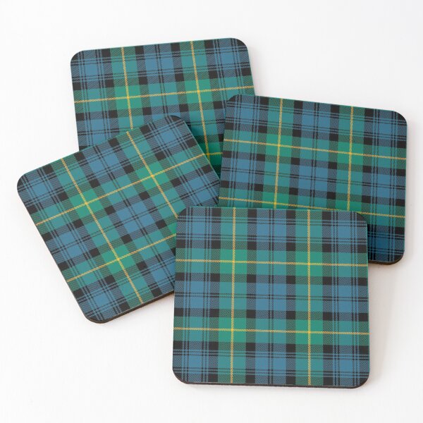Item preview, Gordon Clan Tartan | Ancient | Cute Blue and Green Plaid designed and sold by cutetartanshop.