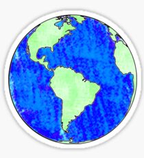 Globe Sticker