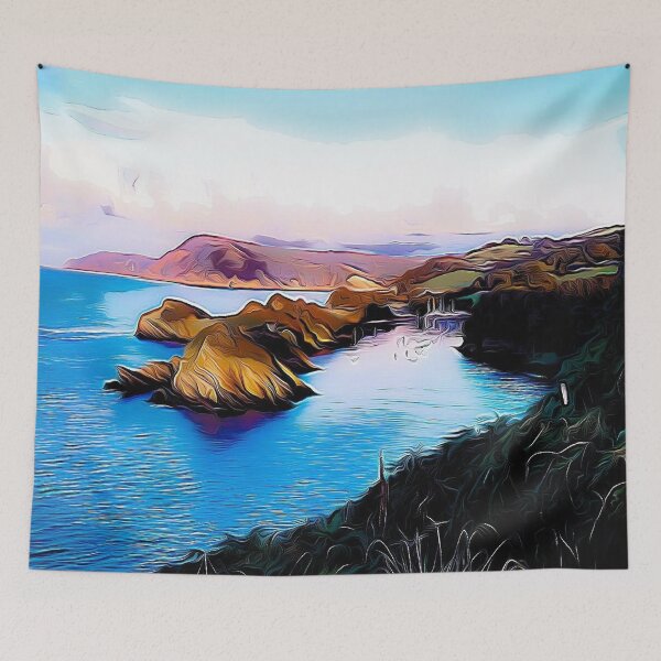 Item preview, Watermouth bay designed and sold by TrippyEarth.