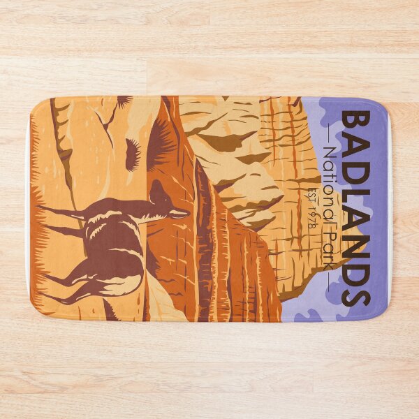 Item preview,  Badlands National Park South Dakota Vintage designed and sold by KrisSidDesigns.