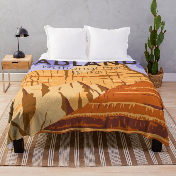 Item preview,  Badlands National Park South Dakota Vintage designed and sold by KrisSidDesigns.