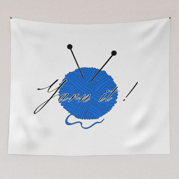 Item preview, Yarn it! Blue designed and sold by CreativePetlin.