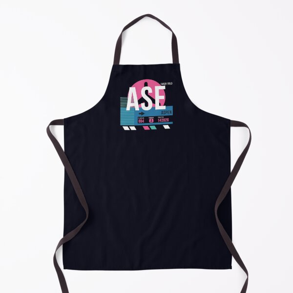 Item preview, Aspen, Colorado (ASE) Airport Code Baggage Tag designed and sold by SLAG-Creative.