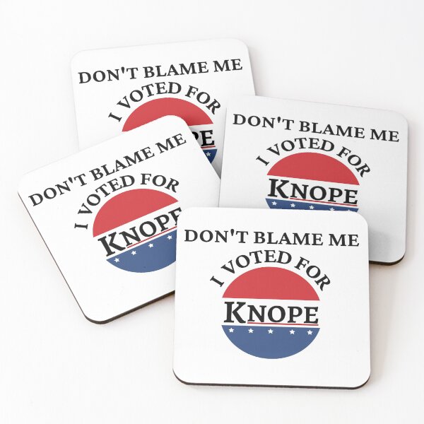 Item preview, Don't Blame Me I Voted For Knope designed and sold by sincerely-olive.