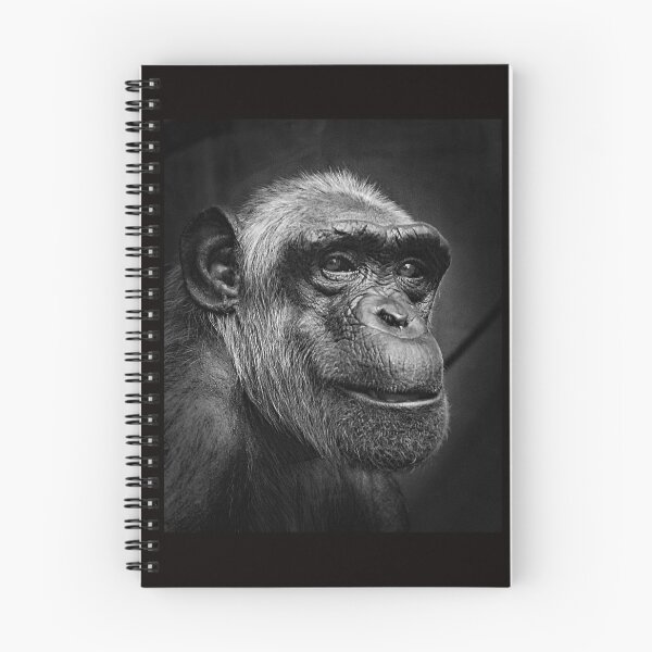 Item preview, Chimp Portrait designed and sold by ClaireChown.