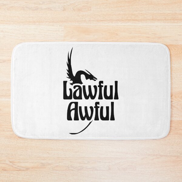 Item preview, Lawful Awful Alignment Funny Tabletop RPG Vintage Retro designed and sold by WPahat.