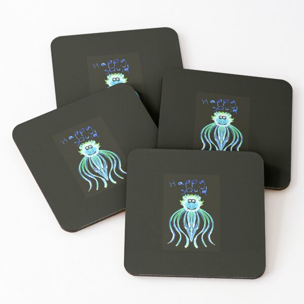 Item preview, Happy Squid designed and sold by FlowerSwirl.