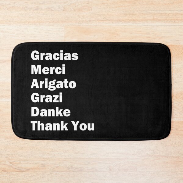 Item preview, Gracias Merci Arigato Thank You Danke Multicultural Languages  designed and sold by Essetino.