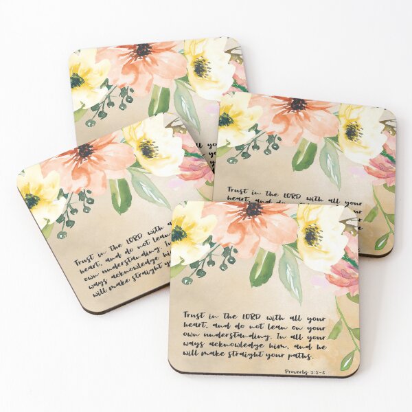 Item preview, Floral Bible verse designed and sold by Pinkapple1009.