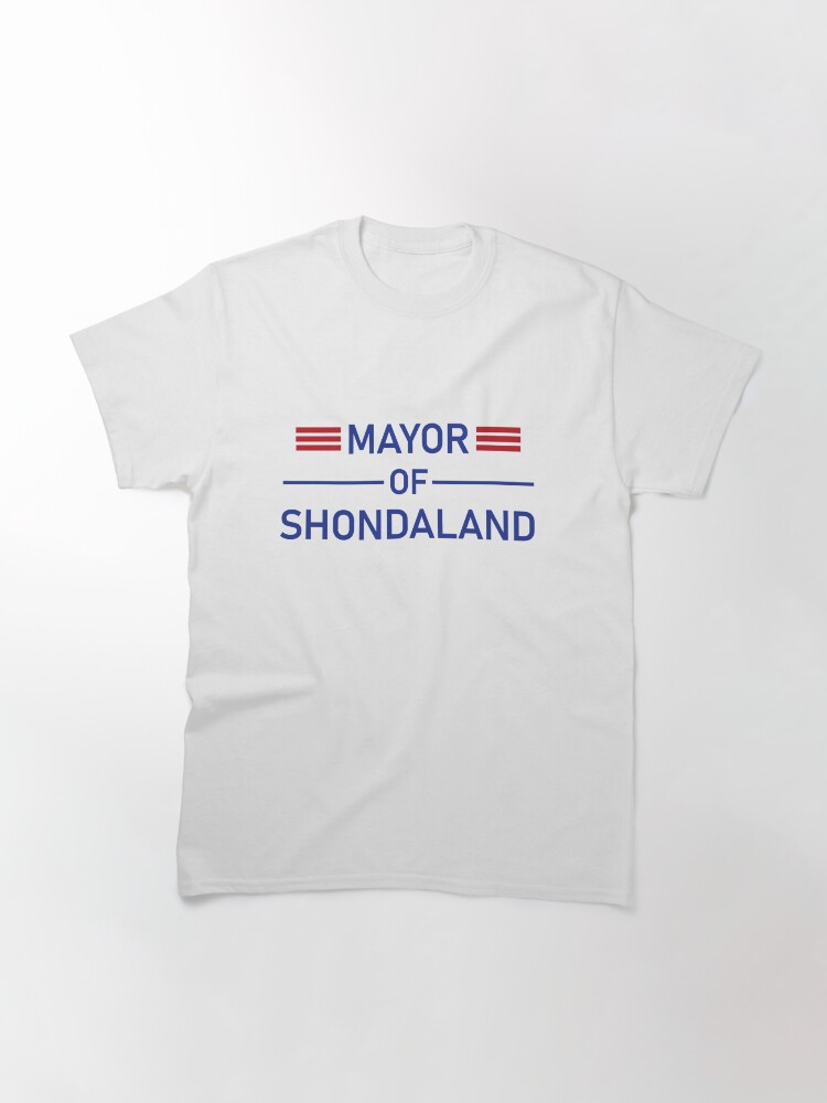 Alternate view of Mayor of Shondaland Classic T-Shirt