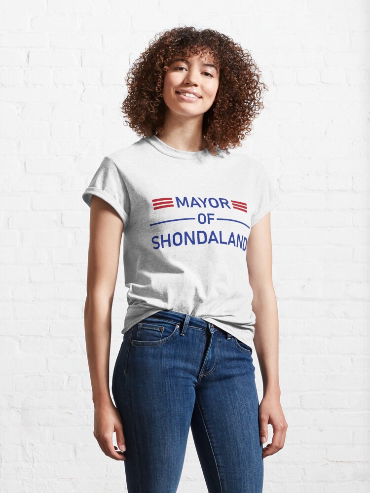 Alternate view of Mayor of Shondaland Classic T-Shirt