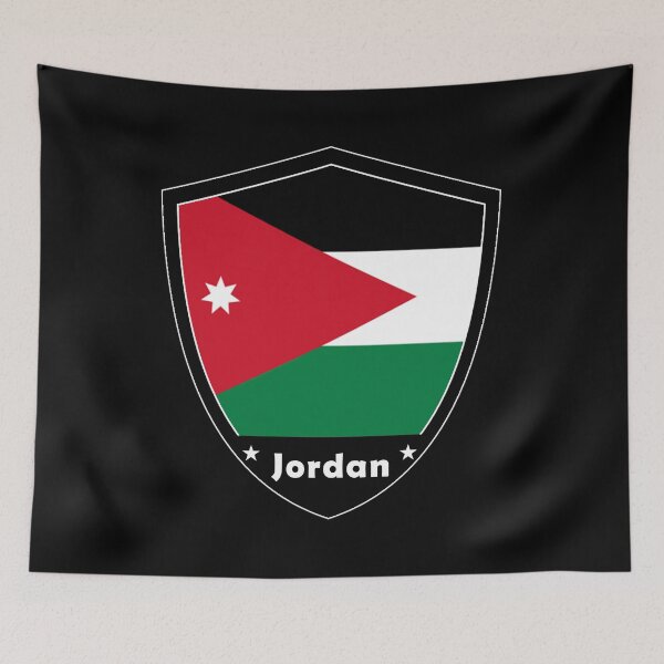 Item preview, Jordan Flag Badge designed and sold by Gina-Driada.