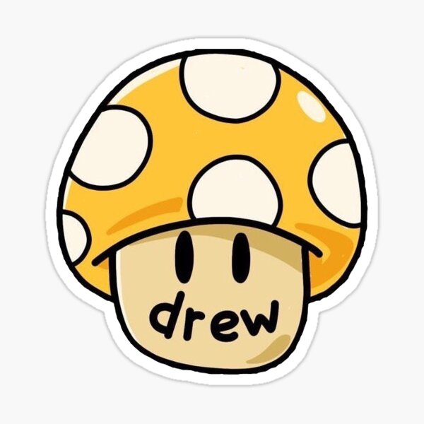 Hongo Drew House Pegatina