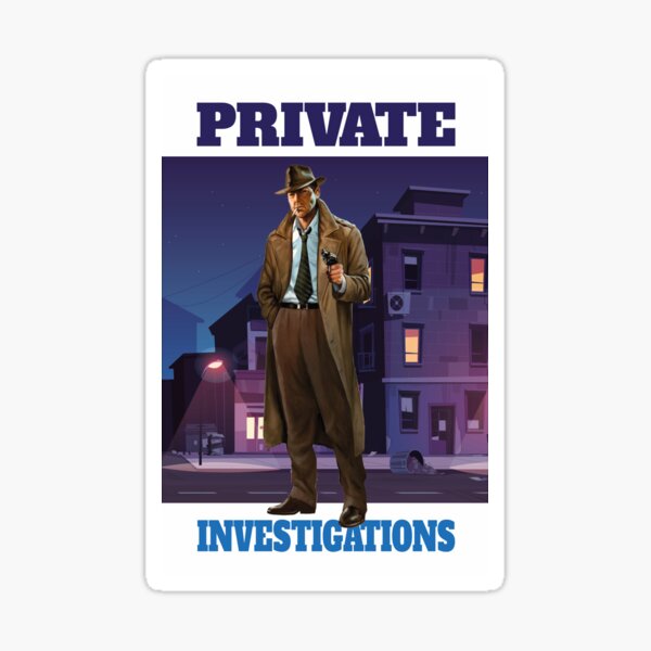 Vista previa del artículo con la obra «Investigaciones privadas», diseñado y vendido por Jools-57.
