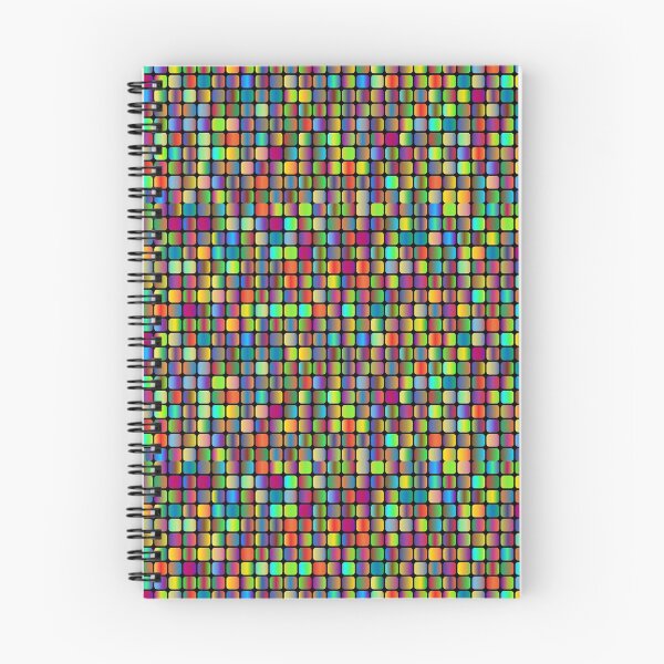 Item preview, Multicolor rounded square pattern designed and sold by AnnoyedMouse.
