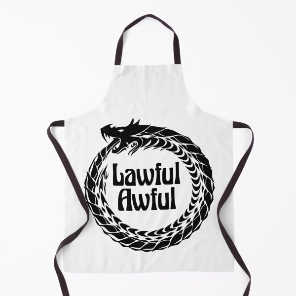 Item preview, Lawful Awful Alignment Funny Tabletop RPG Vintage Retro designed and sold by WPahat.