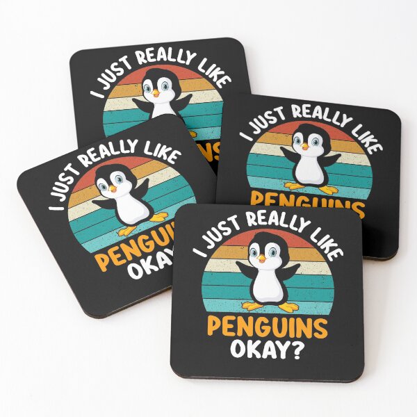 Item preview, I just really like penguins retro design -- Know your penguins! designed and sold by MagicStrawberry.
