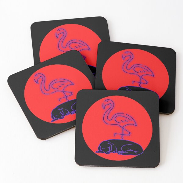 Item preview, The Flamingo and The Dog - 2 designed and sold by No Rules Merchandise.