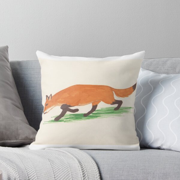 Item preview, stalking fox designed and sold by ormstonart.