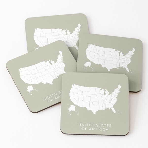 Item preview, Map of the USA designed and sold by By-Danni-Marie.