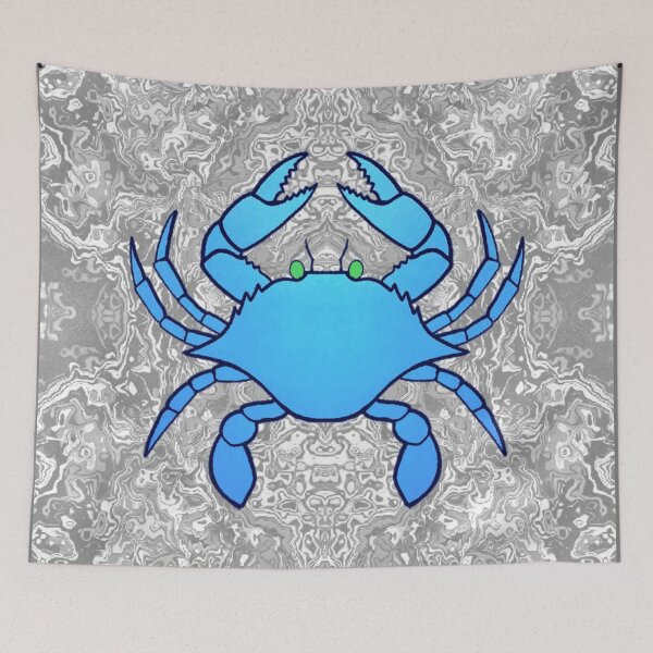 Item preview, BLUE CRAB designed and sold by Q Art & Design .