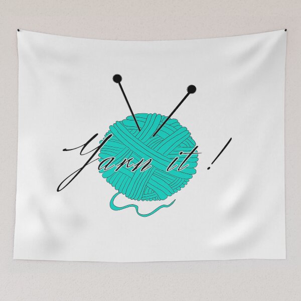 Item preview, Yarn it! Turquoise designed and sold by CreativePetlin.