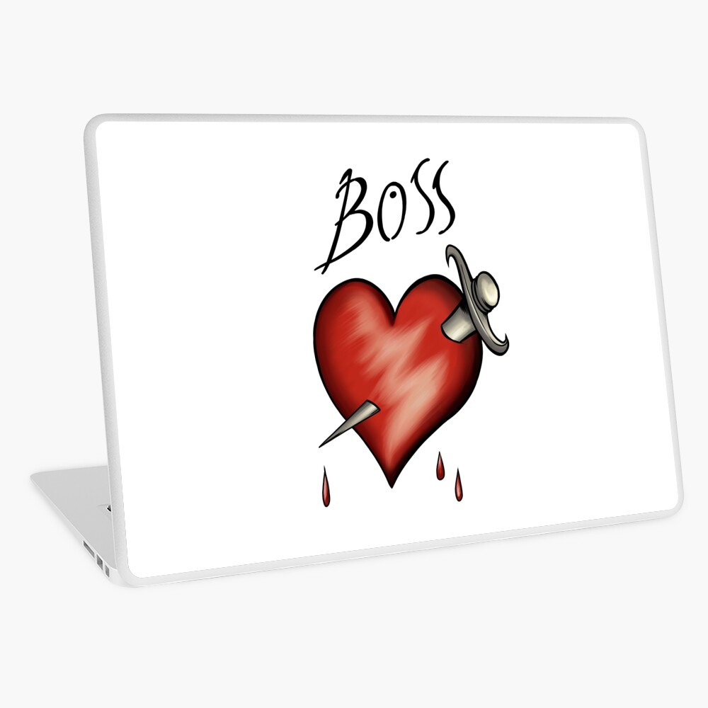 Boss Tattoo Sticker for Sale by NanaNera  Redbubble