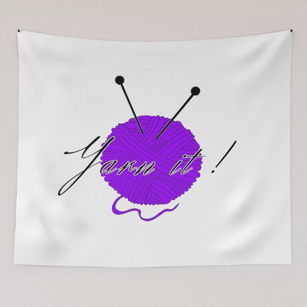 Item preview,  Yarn it! Purple designed and sold by CreativePetlin.