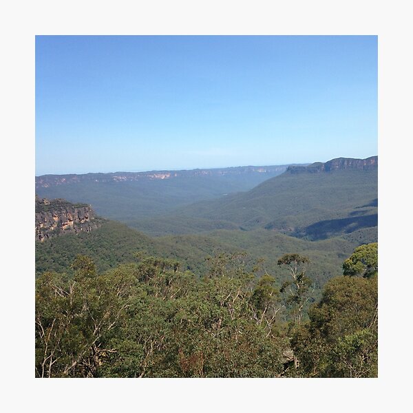 Item preview, Blue Mountains Australia landscape views in nature | Australian gifts designed and sold by Lindsay Marie Patterns.