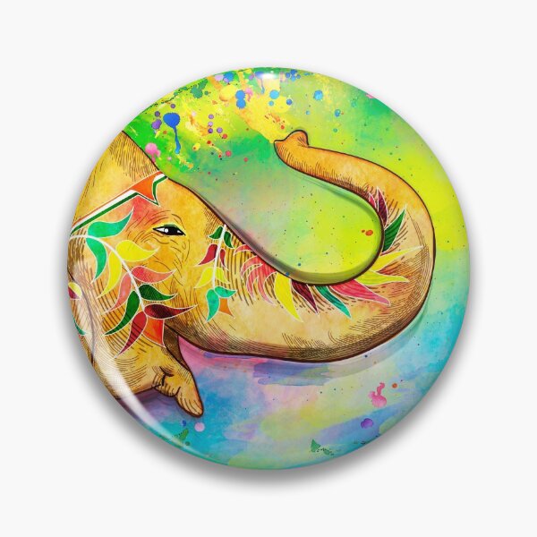 Item preview, Elephant graphic painting  designed and sold by TAMBUGH.