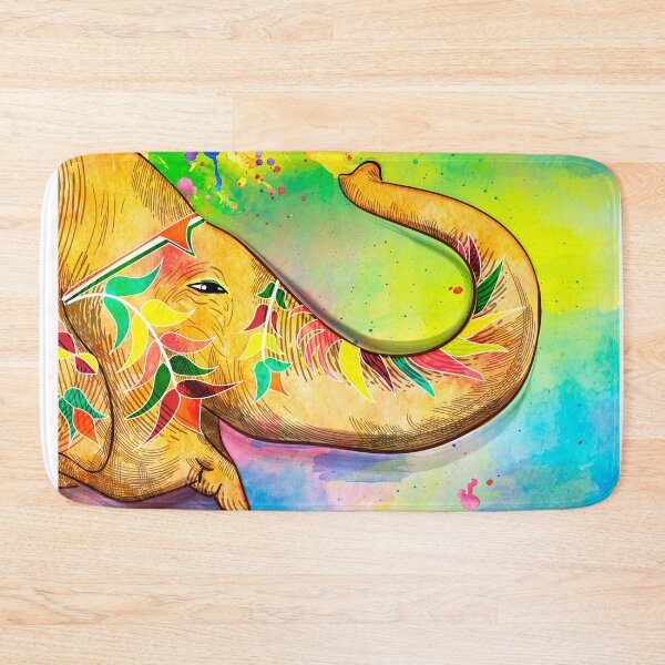 Item preview, Elephant graphic painting  designed and sold by TAMBUGH.