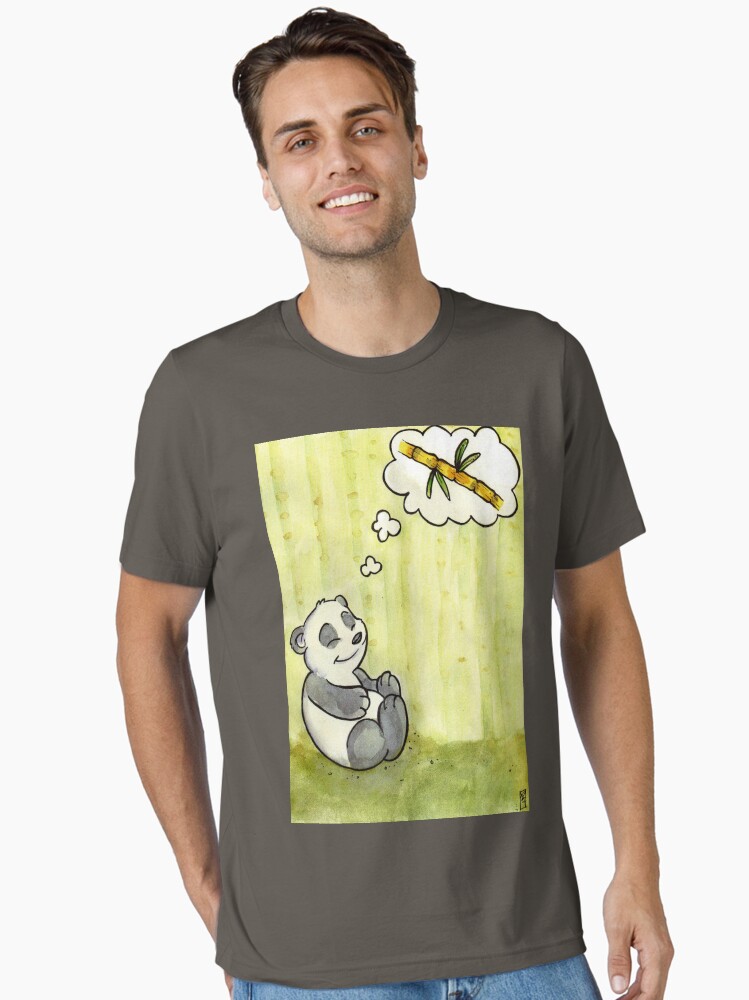 Thumbnail 1 of 7, Essential T-Shirt, Panda Dreams designed and sold by Reaperfox.