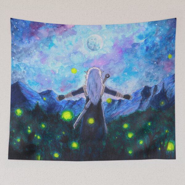 Item preview, Embrace Your True Nature - Yona Of The Dawn - Watercolor Painting designed and sold by cadenced.