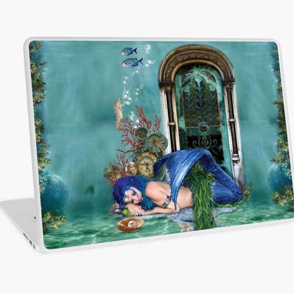 Item preview, Mermaid  Love Seahorse Fish Fantasy Art designed and sold by Sparklestuff.