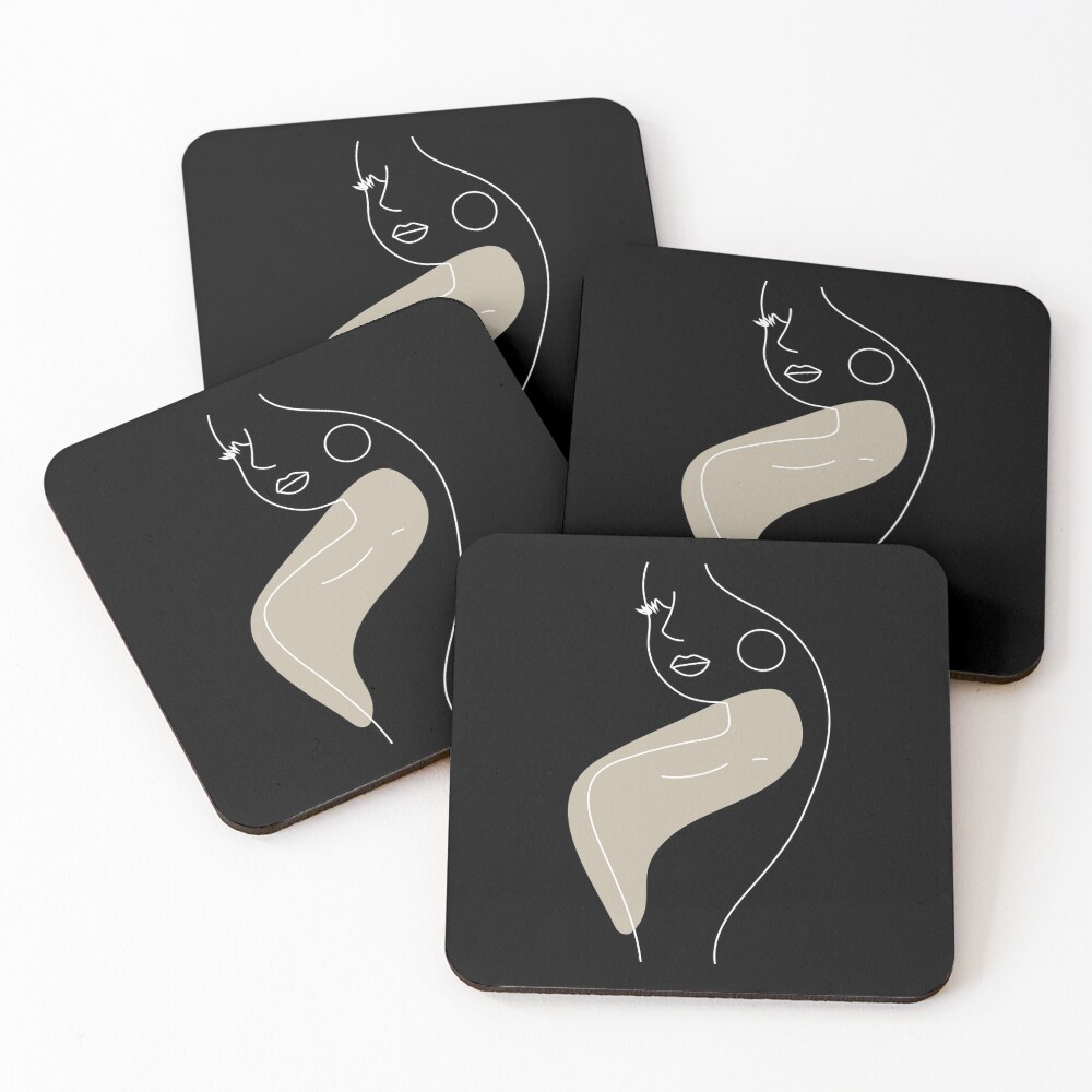 Item preview, Coasters (Set of 4) designed and sold by SmartStyle.