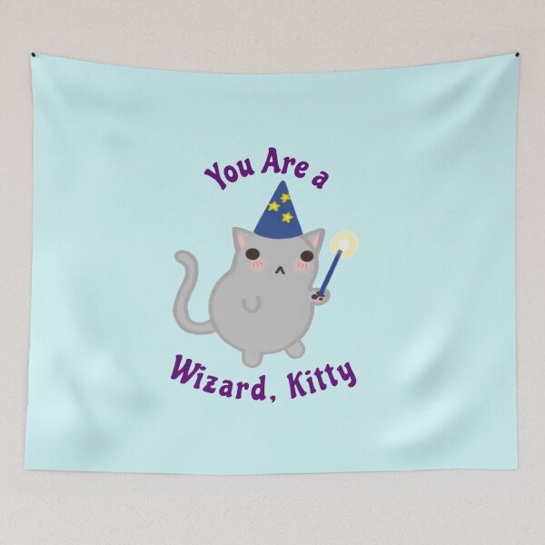 Item preview, Wizard Kitty designed and sold by BubuArt.