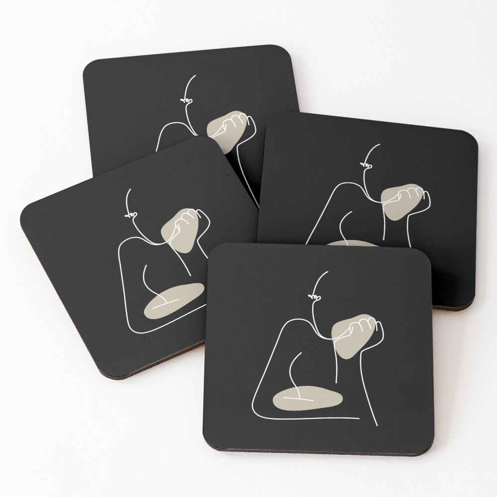 Item preview, Coasters (Set of 4) designed and sold by SmartStyle.