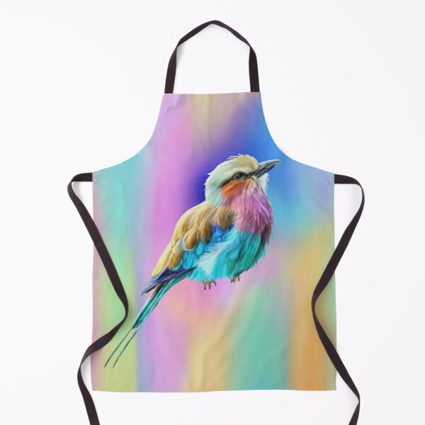 Item preview, Lilac Breasted Roller Pastel Watercolor designed and sold by Deborah Camp.