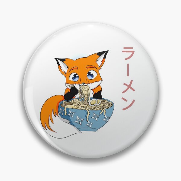 Item preview, Ramen fox  designed and sold by NadiraKP.