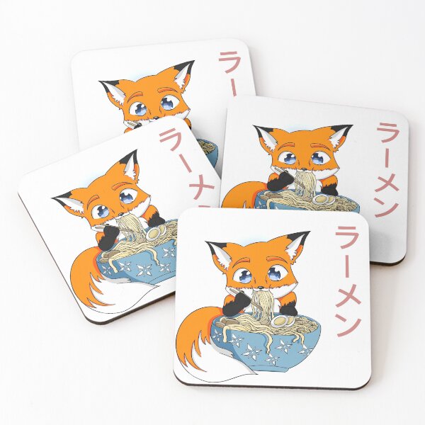 Item preview, Ramen fox  designed and sold by NadiraKP.