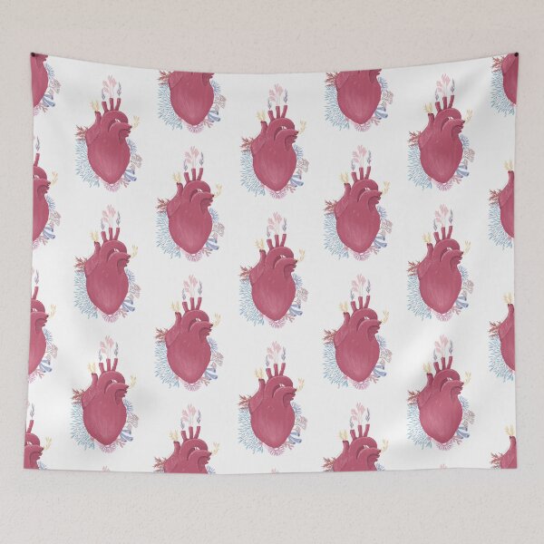 Item preview, Coral Heart designed and sold by CarmelCay.