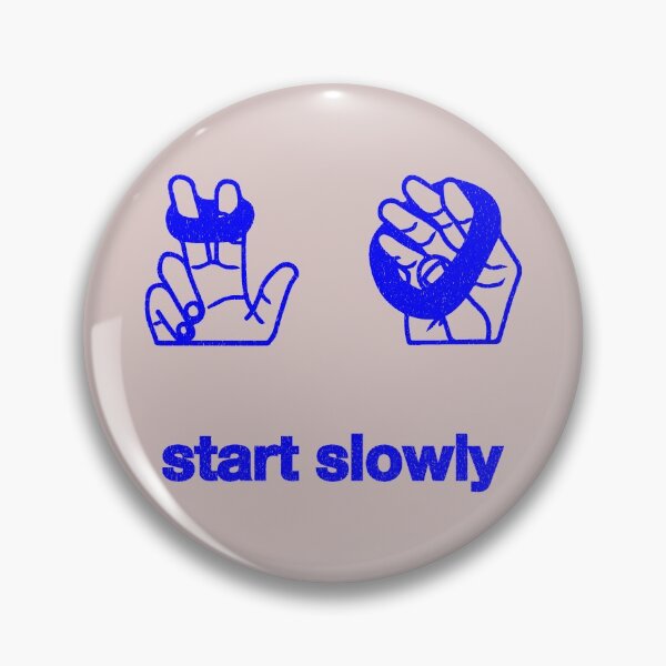 Item preview, start slowly designed and sold by BarelylegalMT.