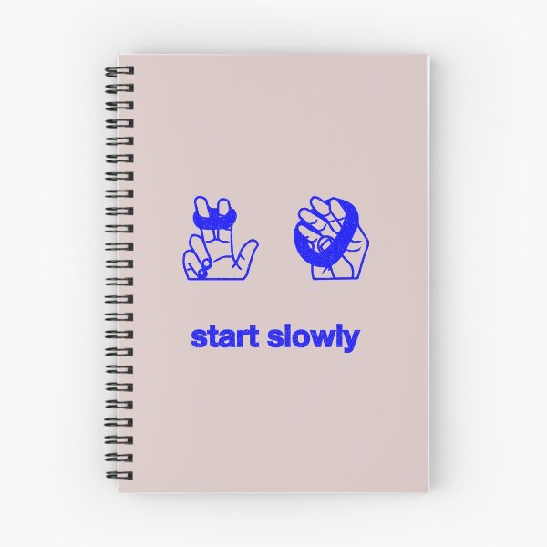 Item preview, start slowly designed and sold by BarelylegalMT.
