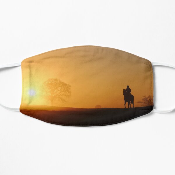 Gallops at sunrise Mask