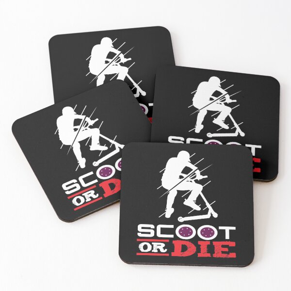 Item preview, Scoot Or Die Electric Scooter Scooter designed and sold by MooonTees.